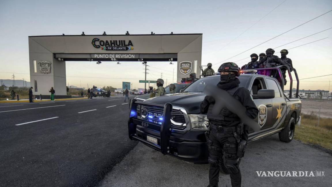 Repele Policía de Coahuila ataque armado en la autopista Monterrey-Saltillo