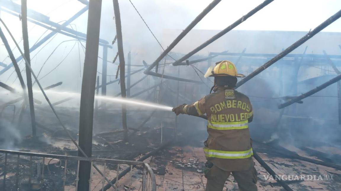 Nuevo León: se incendia quinta en colonia donde desapareció Debanhi; hay un bombero lesionado