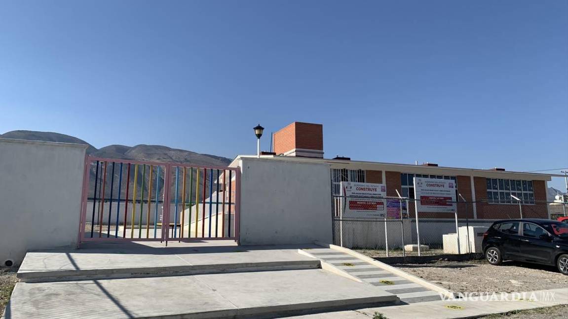 Continúa la construcción de escuelas de nueva creación en Coahuila