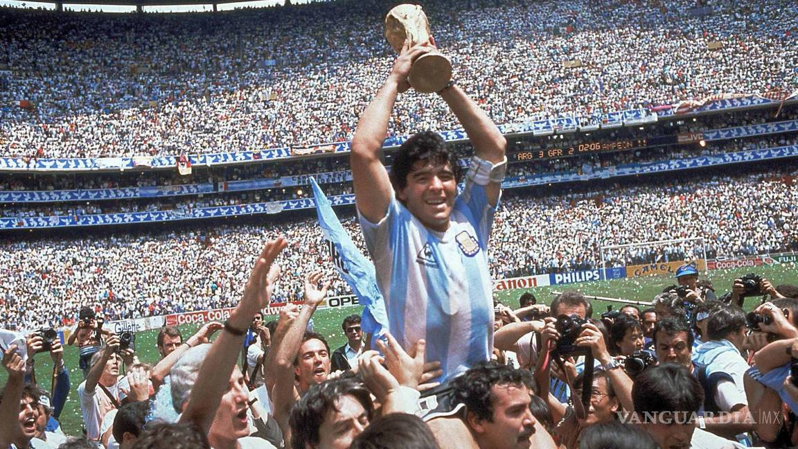 $!Maradona en el Mundial México 1986.