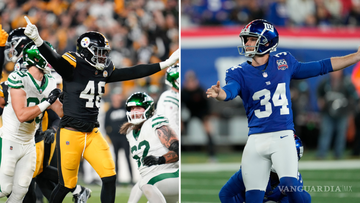 Giants vs Steelers: ¿quién ganará el MNF de la Semana 8 de la NFL?