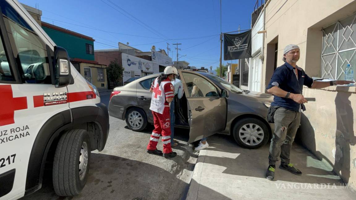 No hace alto, impacta a coche y provoca accidente múltiple en Saltillo