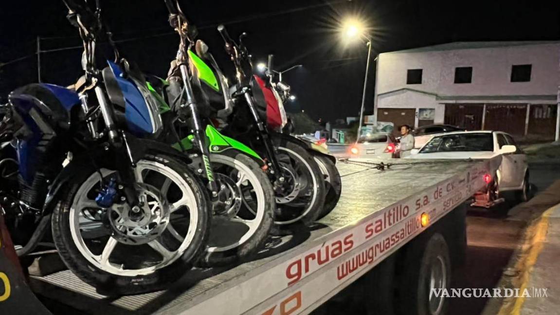 Podrían ser destruidas 600 motocicletas decomisadas en Saltillo en los últimos 2 años