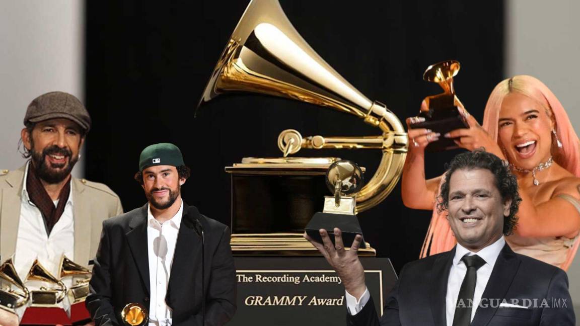 Latin Grammys Awards 2024: Estos son los artistas que se coronaron por destacar todo el año