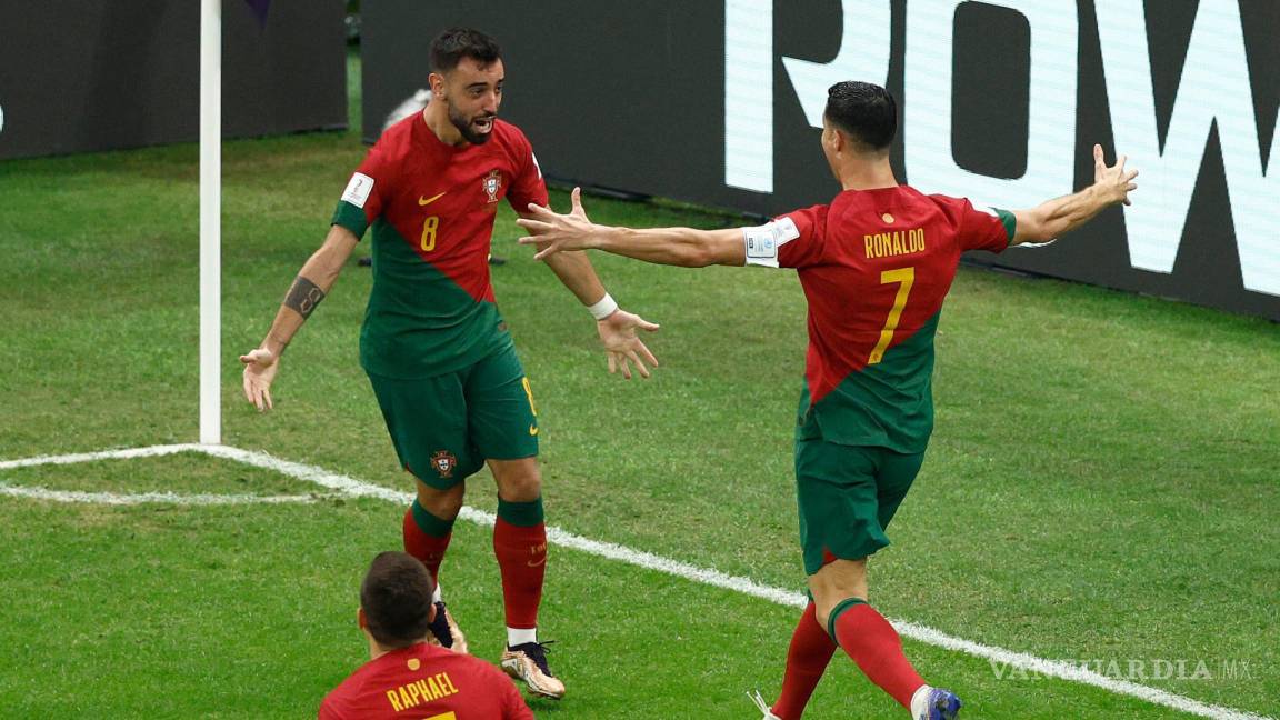 No fue CR7, pero sí Bruno Fernandes; Portugal vence 2-0 a Uruguay y lo complica en Qatar
