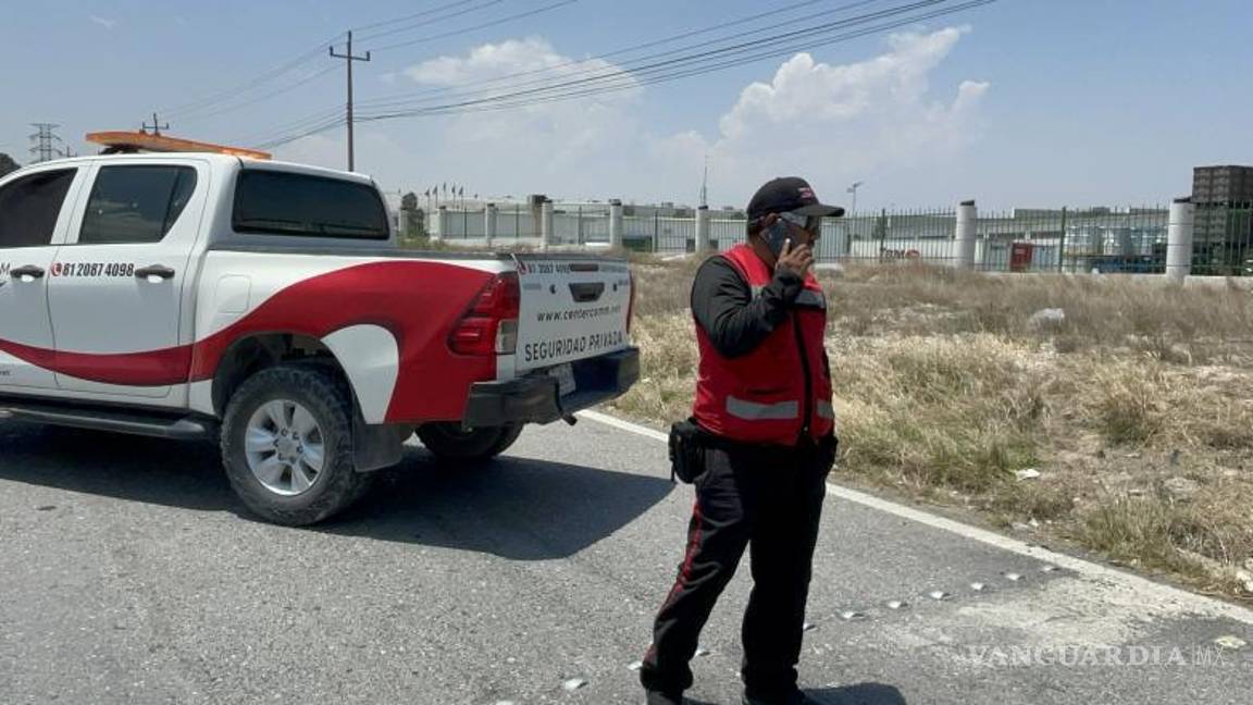 $!Personal de seguridad privada intentó evitar que medios de comunicación documentaran el incidente.