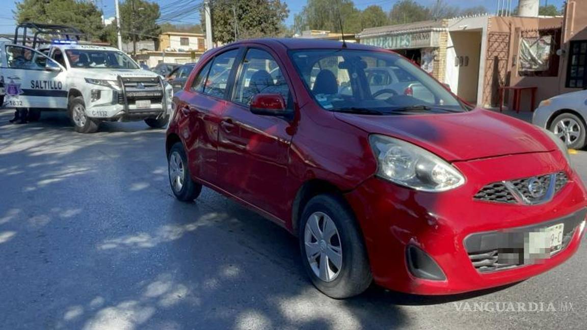 $!El accidente ocurrió cerca de las instalaciones del Instituto Tecnológico de Saltillo, en la calle Reynosa.