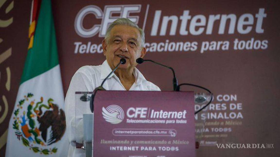 Internet en todo el país causará una ‘revolución de las conciencias’, asegura AMLO