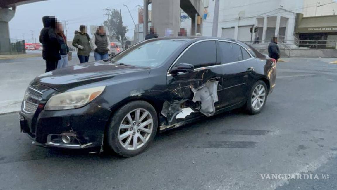 $!El caso fue turnado al Ministerio Público de Asuntos Viales tras la falta de acuerdo entre los conductores.