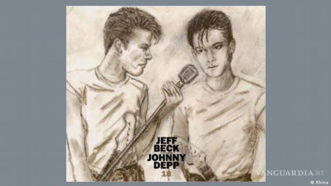 $!Portada de “18”, el nuevo álbum de Johnny Depp y Jeff Beck.