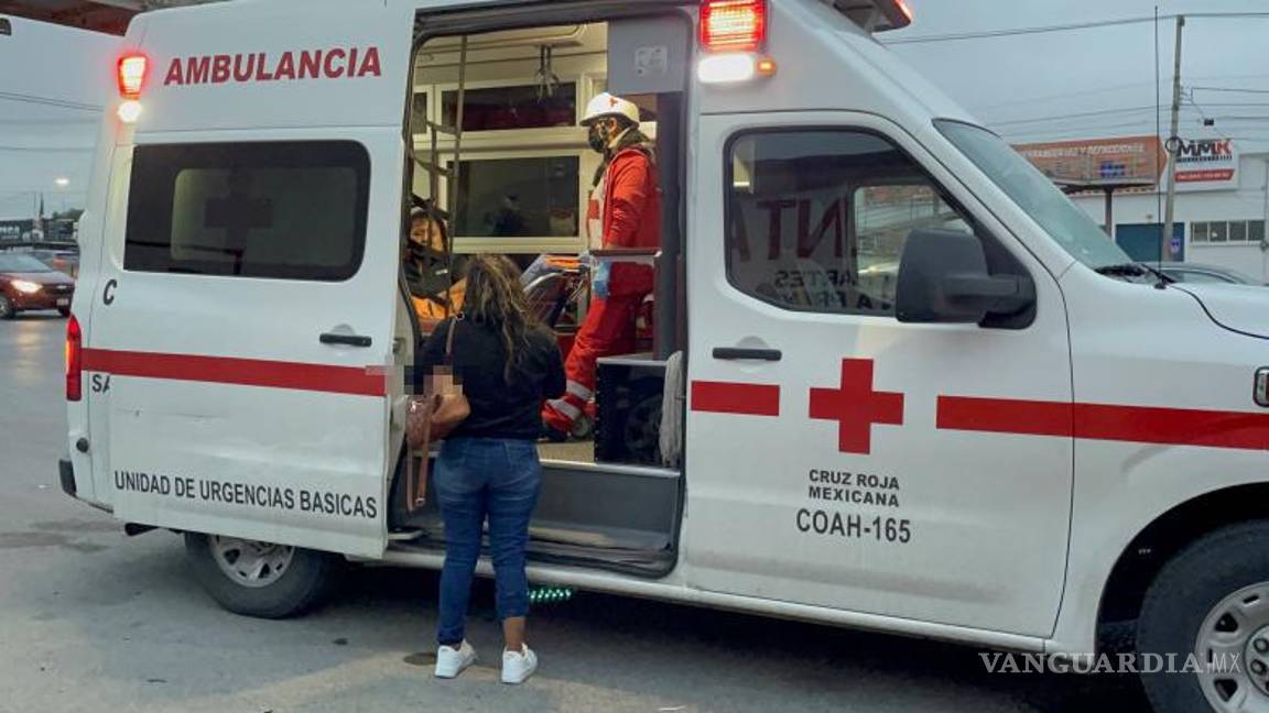 $!Se esperan informes sobre el estado de salud de la afectada, quien resultó herida durante el impacto.