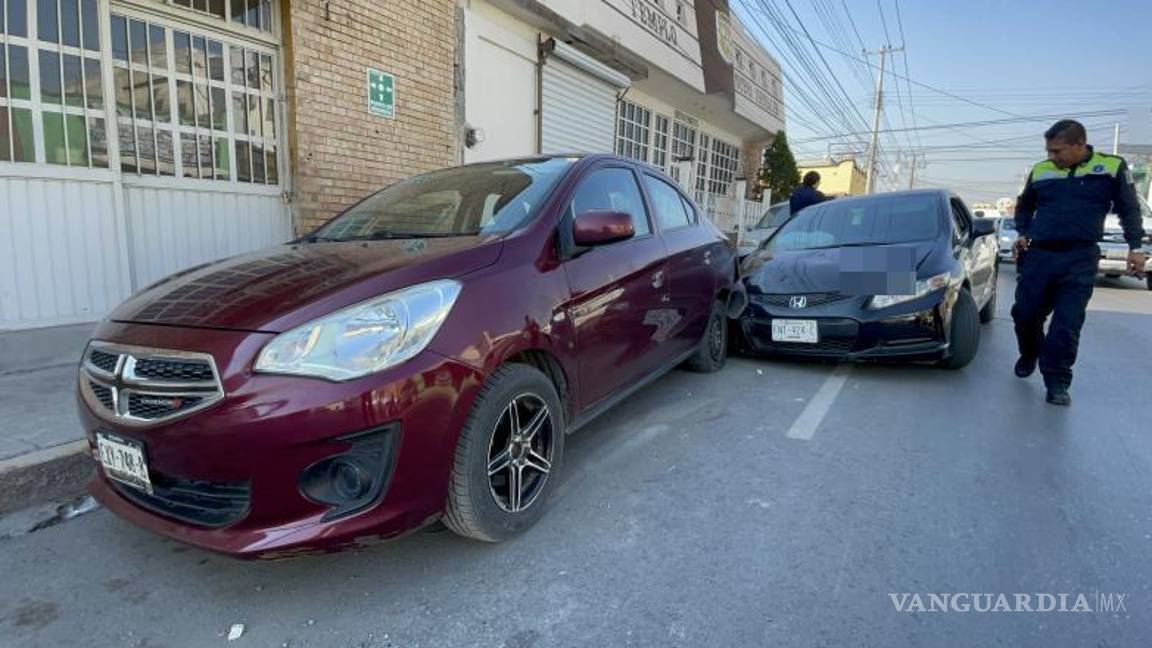 $!Elementos de Tránsito Municipal atendieron el reporte minutos antes de las 8:00 de la mañana.