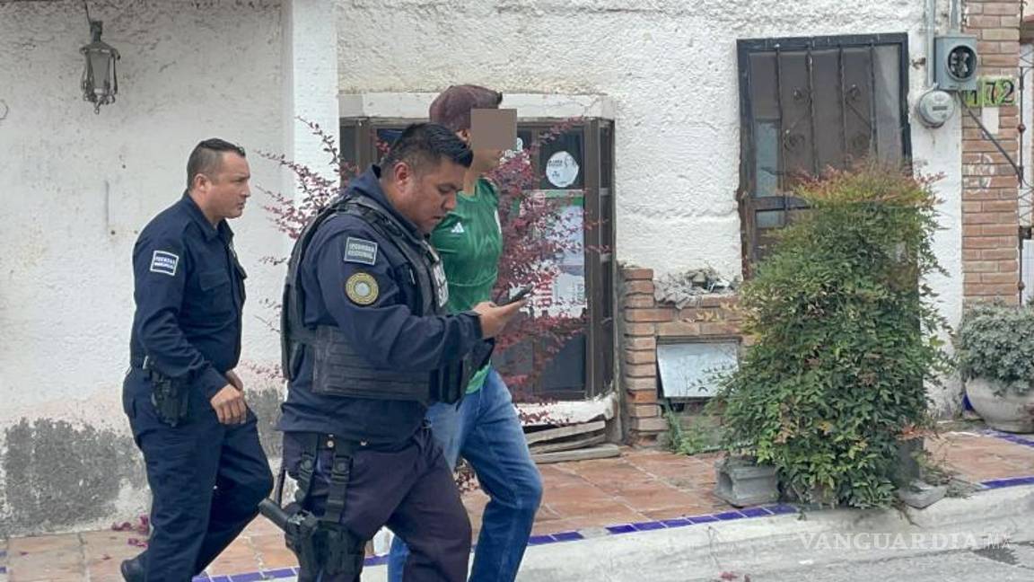 $!El joven agresor fue entregado por su padre.