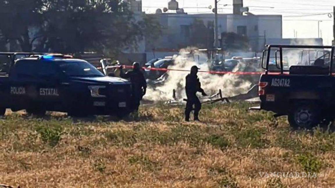 Motociclistas dispararon a helicóptero en Aguascalientes, antes hubo balacera: testigo