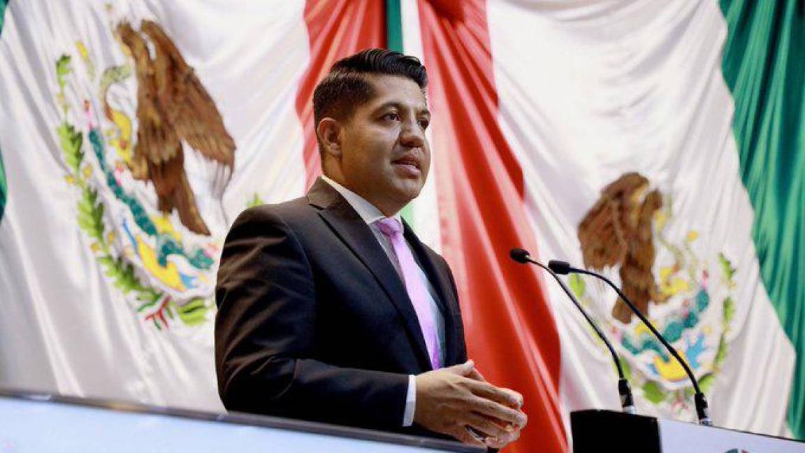 $!El diputado por Guanajuato, Emmanuel Reyes
