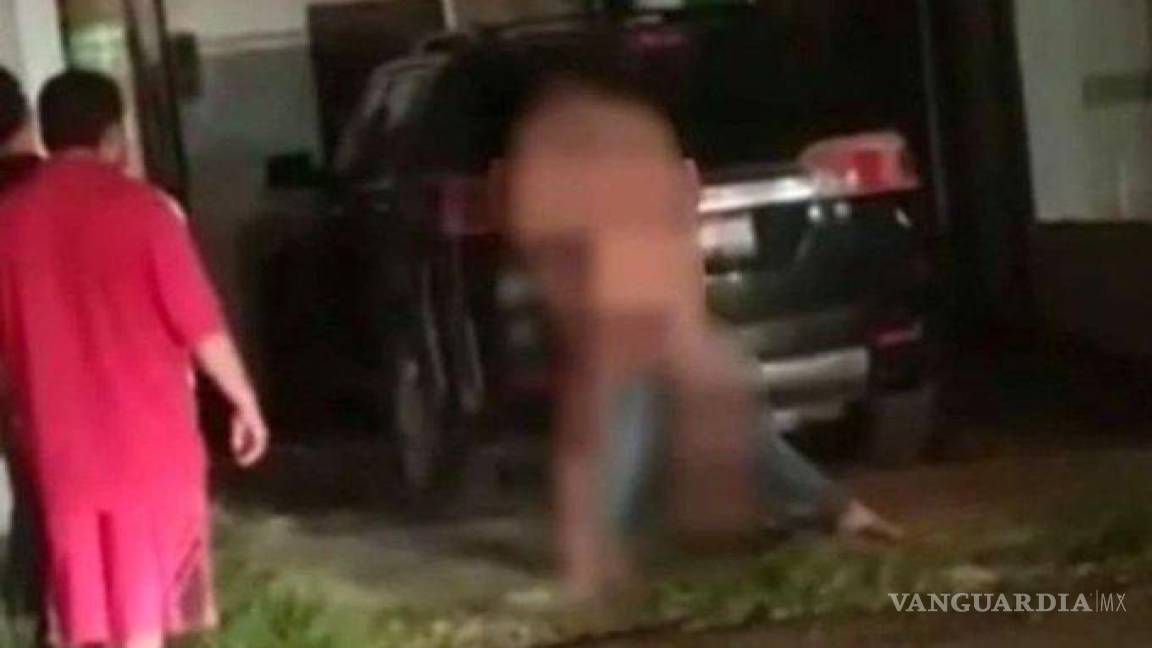 Marino desnudo intentó asfixiar a mujer en Michoacán; Semar investiga