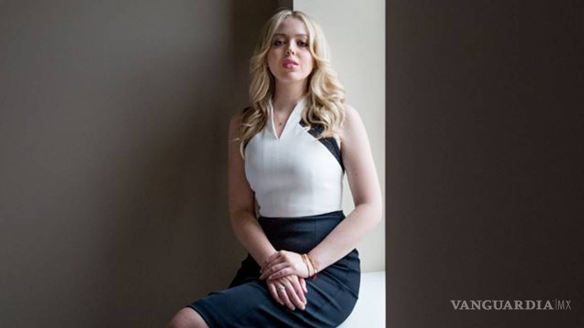 $!Tiffany Trump, ignorada y sola en desfile de modas