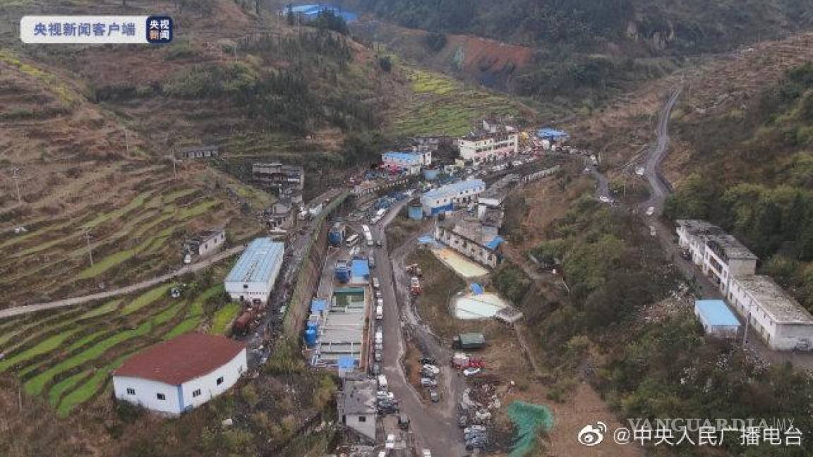 Concluye operación de rescate de mina en China; son 14 muertos tras derrumbe