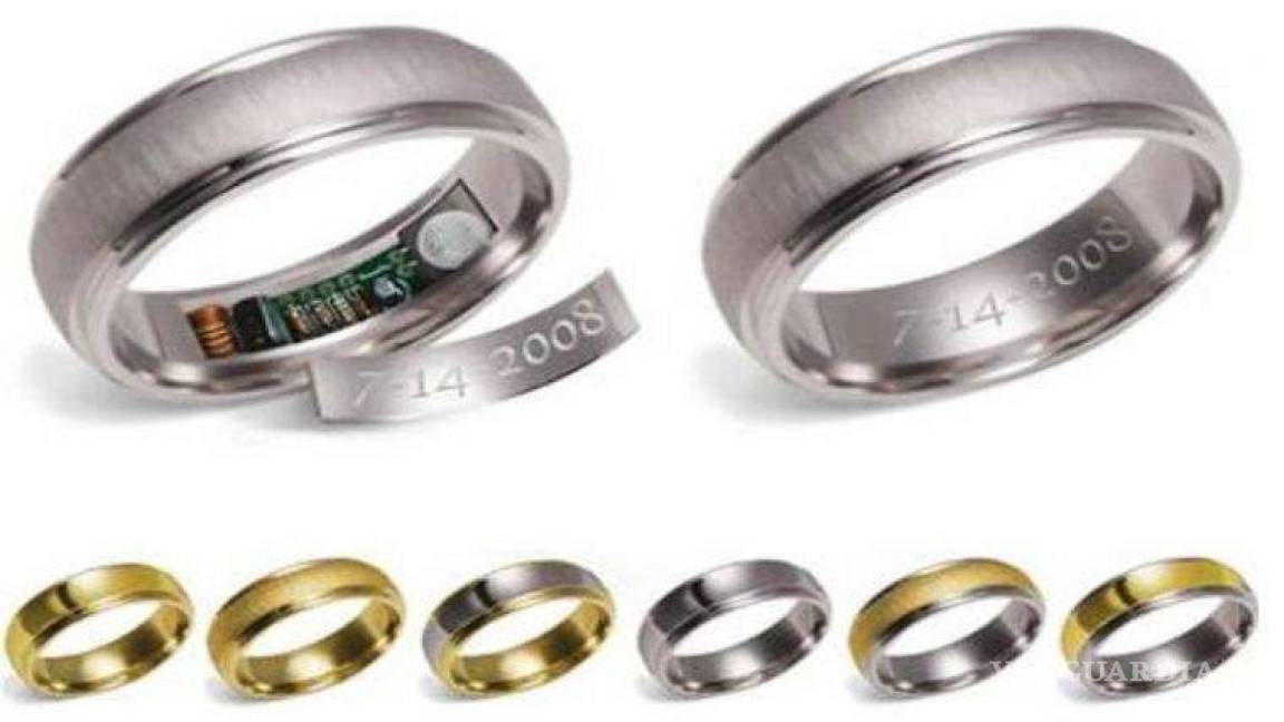 Este anillo de bodas permite en todo momento saber dónde y qué hace tu pareja