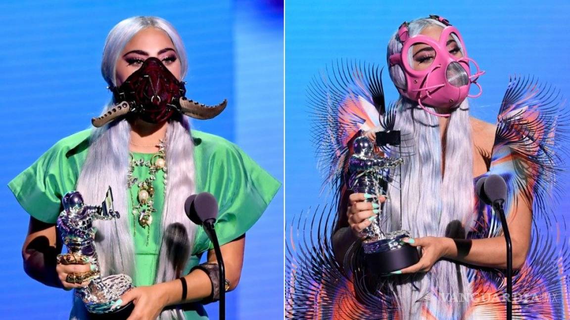 Lady Gaga reivindica los cubrebocas... ¡Y tiene los modelos más originales!