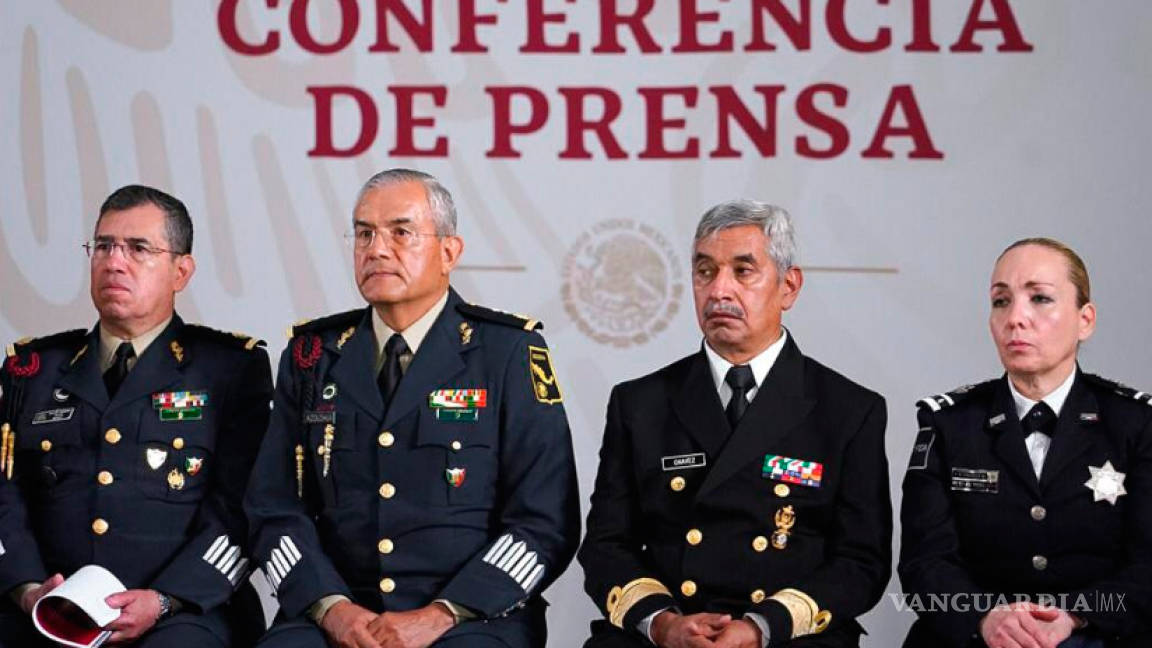 Ellos comandarán la Guardia Nacional, tres militares y una mujer de la PF