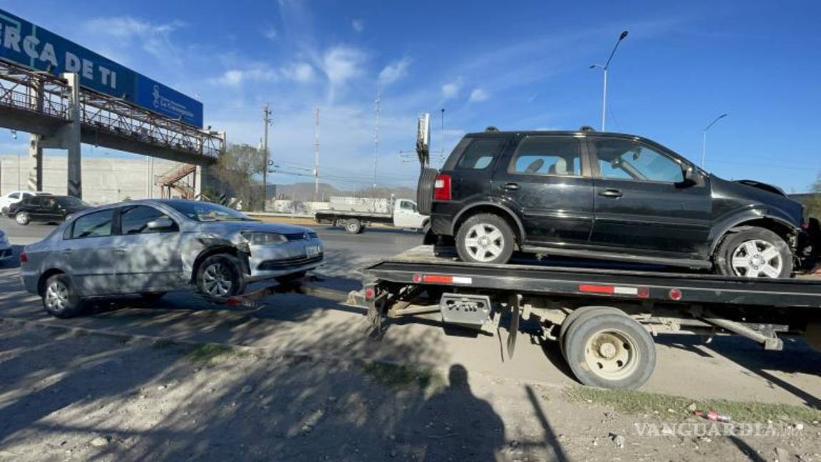 $!Los autos involucrados en el incidente fueron llevados a un corralón mientras el Ministerio Público investiga y deslinda responsabilidades.