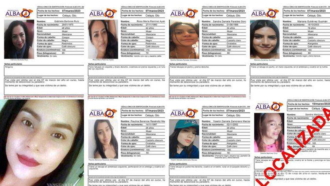 $!Encuentran a una de las nueve desaparecidas en Celaya; grupo criminal estaría involucrado