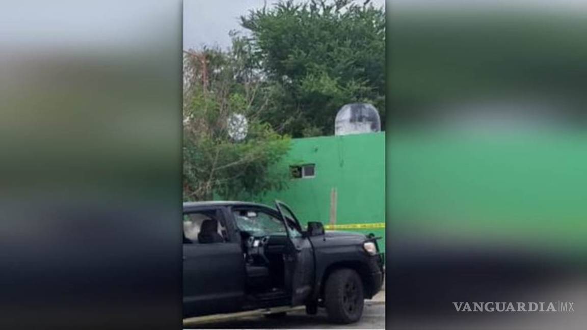 $!Abaten policías de Tamaulipas a ocho en Nuevo Laredo; aseguran armas y vehículo