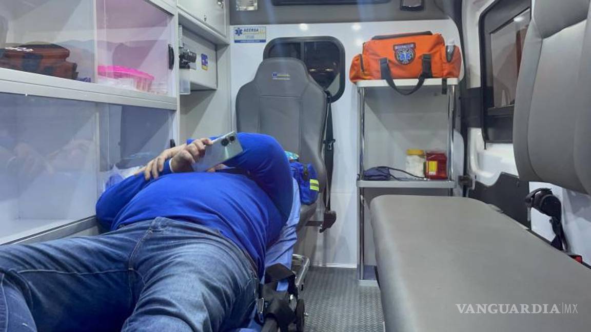 $!El conductor fue llevado al hospital.