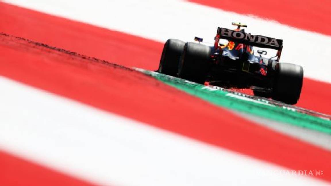 Checo Pérez terminó séptimo en práctica tres; Verstappen lideró y venció a Mercedes