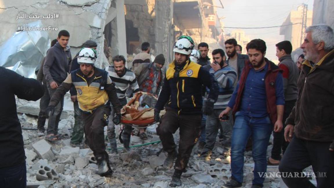 Reportan muerte de 20 civiles, incluidos 8 niños en bombardeos rusos contra Siria