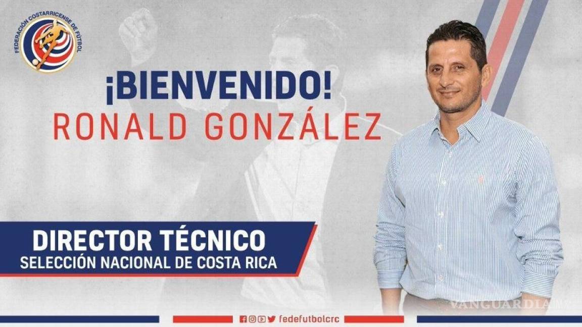 No fue Hugo Sánchez; Ronald González es nombrado estratega de Costa Rica