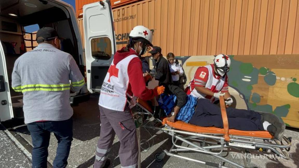 $!Paramédicos arribaron en pocos minutos.