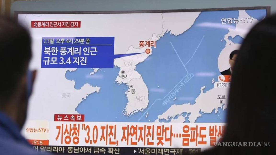 Sismo de 3.4 en Corea del Norte; China sospecha de explosión