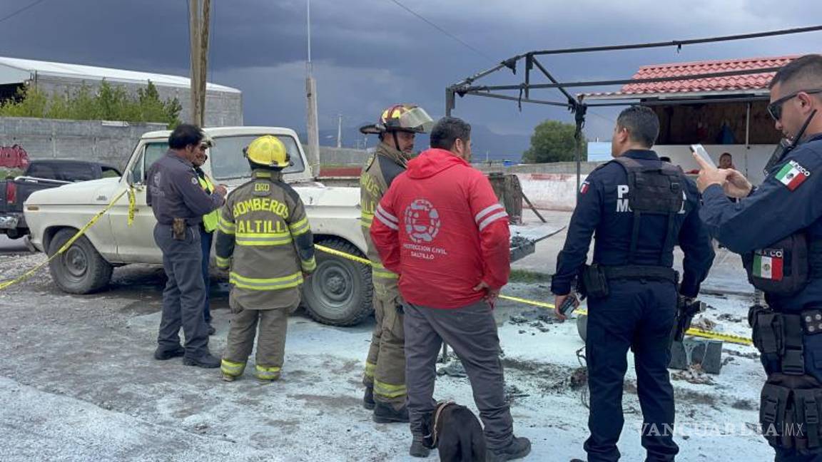 $!Protección Civil acudió a verificar los hechos.ñ