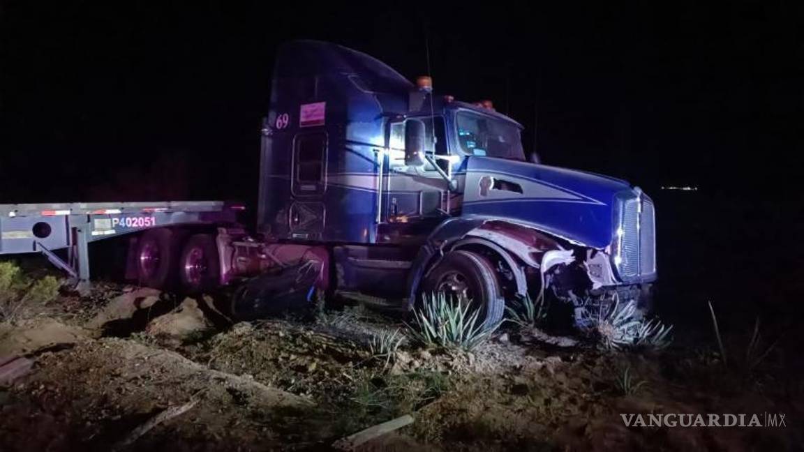 $!Del percance se hizo cargo personal de la Guardia Nacional.