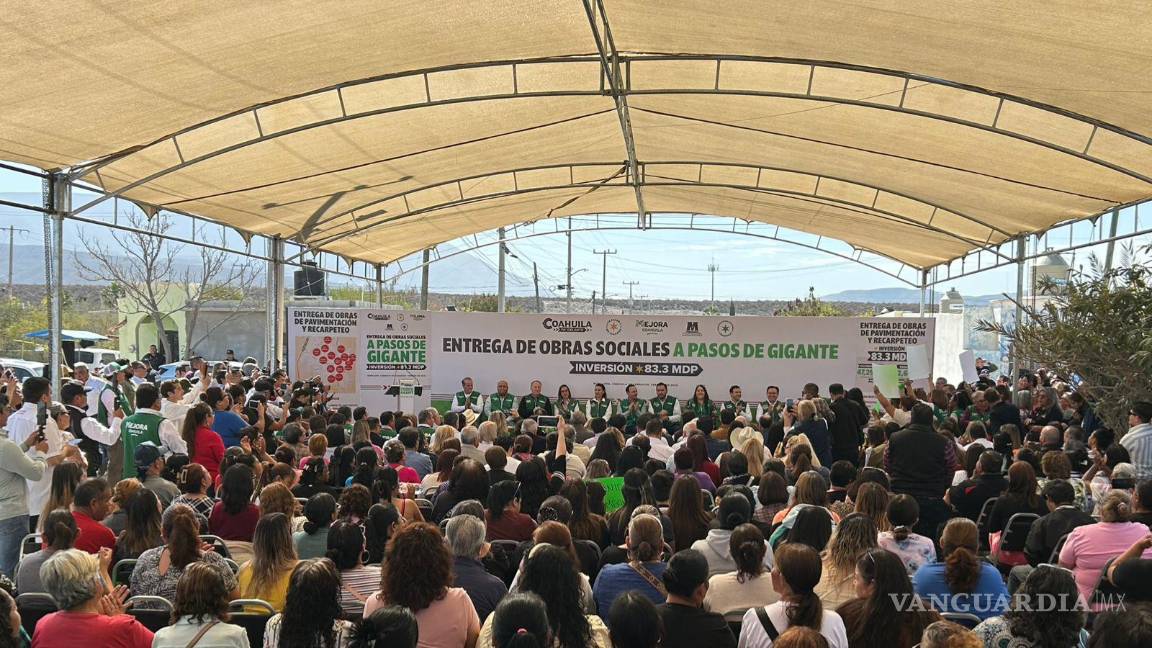 $!La mezcla de recursos permitió ampliar la cobertura de las obras de pavimentación.