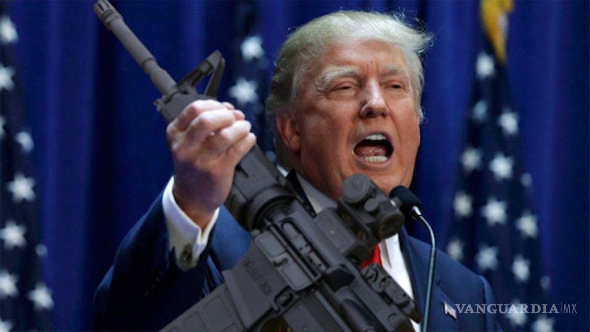 La enmienda sobre armas &quot;nunca&quot; se derogará, dice Trump