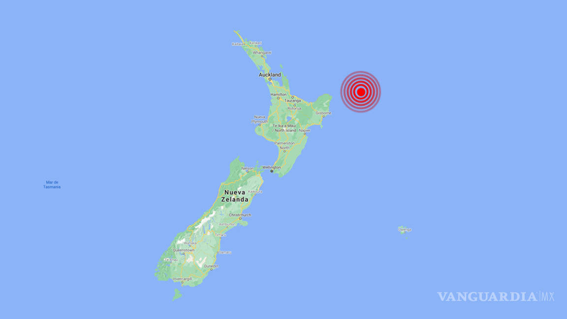 Sacude sismo de 7.2 a las costas de Nueva Zelanda y alertan de tsunami