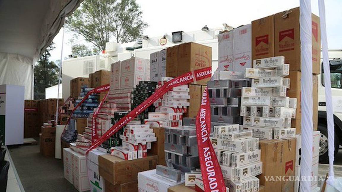 $!SAT logra el mayor aseguramiento de tabaco y cigarros de su historia