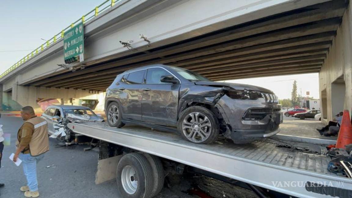 $!La circulación se vio afectada por varios minutos.