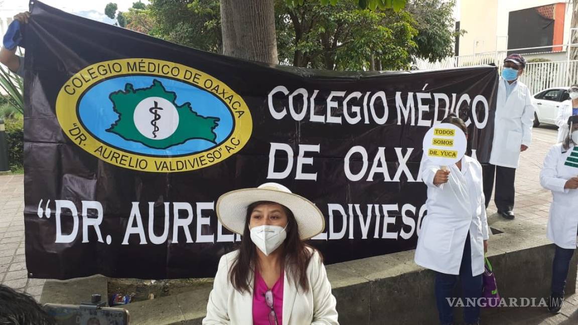 Con marchas y plantones exigen liberar a médico de Chiapas acusado de abuso de autoridad