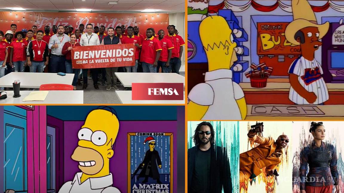 Lo vuelven a hacer: Los Simpsons predicen estreno de Matrix 4 y contratación de migrantes en Oxxo