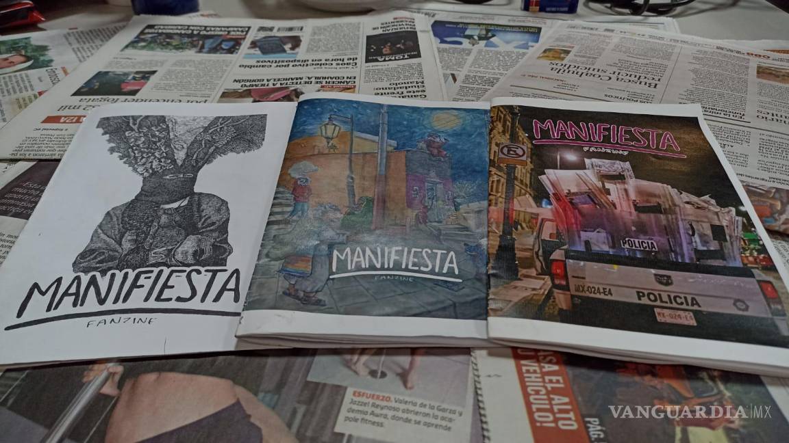 Manifiesta Fanzine: Arte, versos e ideas saltillenses, una nueva forma de protesta