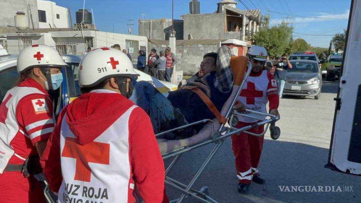 $!El ruletero fue llevado al hospital.