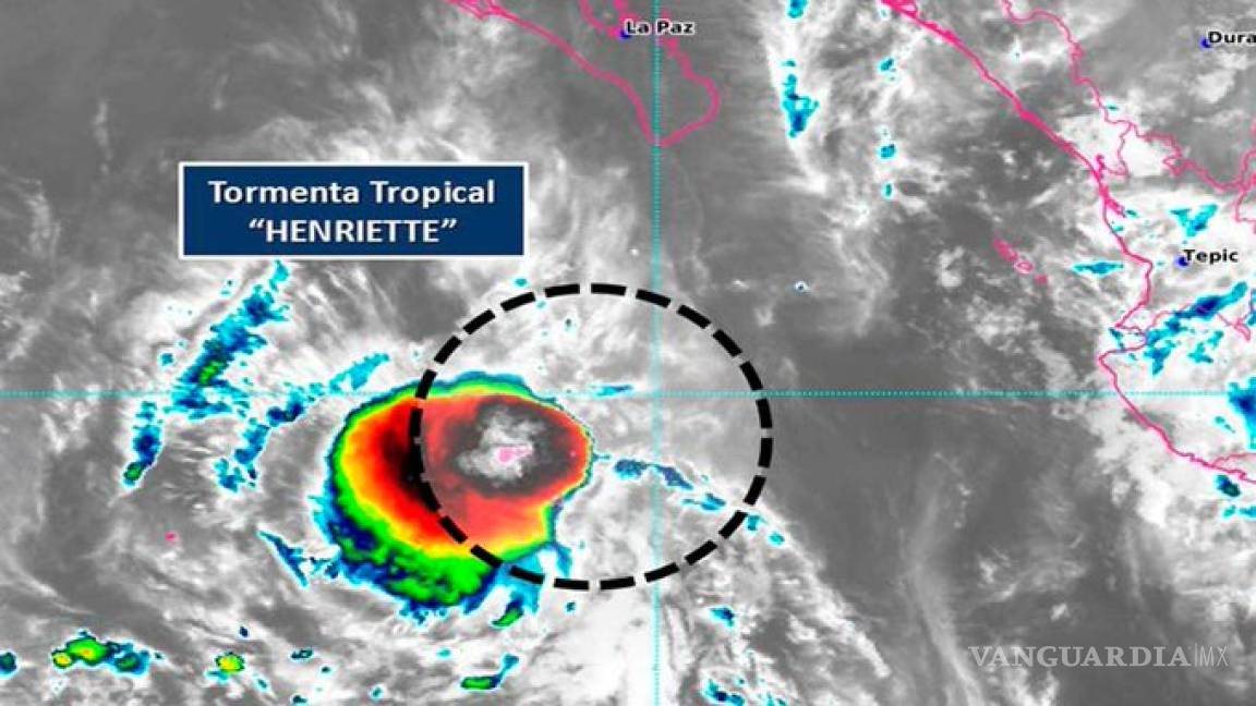Se forma tormenta tropical Henriette en costas del Pacífico