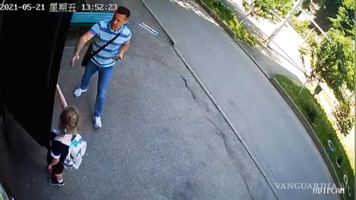 Pedófilo siguió a niña hasta su casa, ella logró escapar (video)