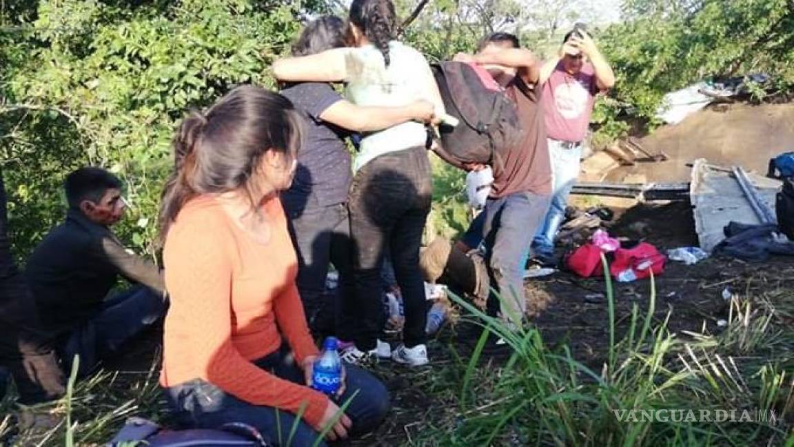 Sube a 81 la cifra de migrantes heridos tras volcadura de camión en Veracruz