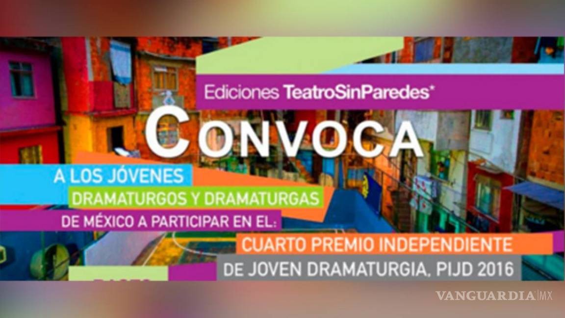 Últimos días para inscribir trabajos a premio de joven dramaturgia