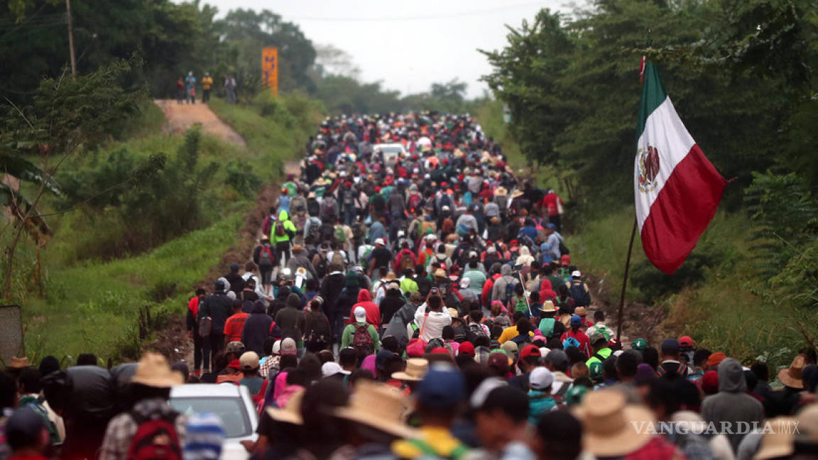 Llegan a CDMX mil 200 migrantes; esperan hasta 5 mil